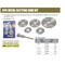 H & H Industrial Products Piece High Speed Steel Slitting Saw Set 6 5071-5000 - alternate 3
